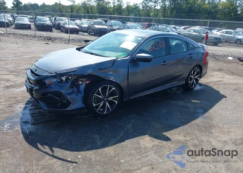 2018 Honda Civic Si z USA, uszkodzony, nr VIN 2HGFC1E50JH701521